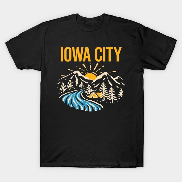 Nature Landscape Iowa City T-Shirt by rosenbaumquinton52